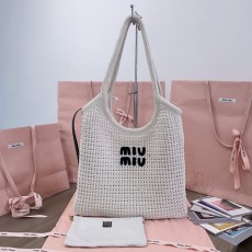 미우미우 니트 토트백 001-245958