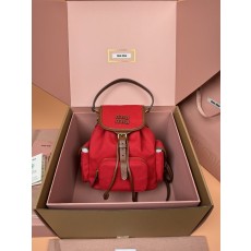 캔버스 소가죽 백팩 001-246024