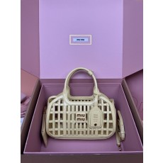 편직 소가죽 핸드백 001-246040