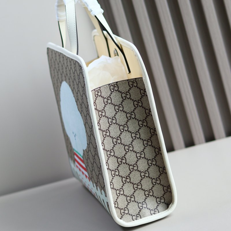 GG 키즈 동물 프린트 토트백 001-246543