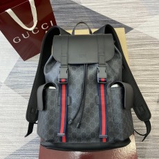 구찌 클래식 레드그린 스트라이프 백팩 001-246688