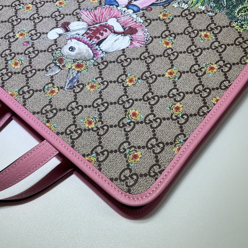 토끼 프린트 핸드백 001-246942