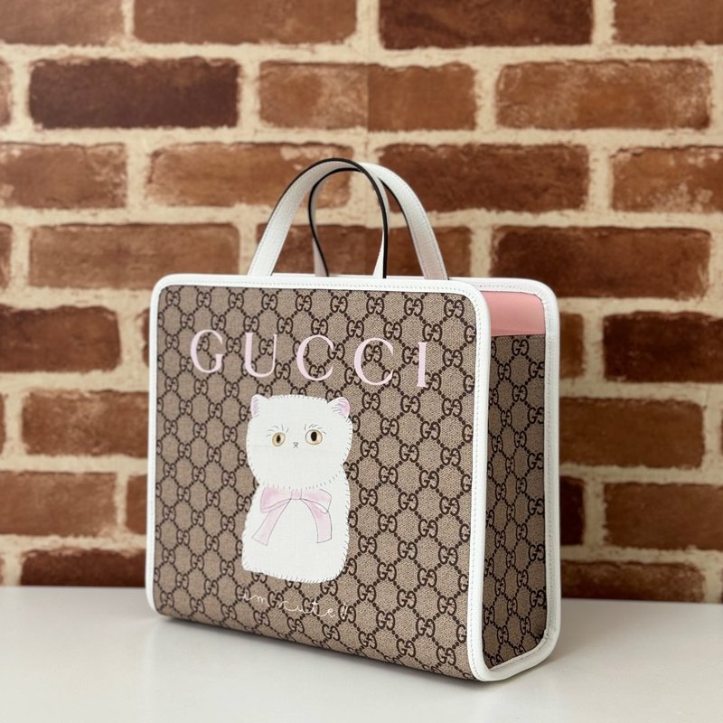 고양이 패턴 핸드백 001-246951