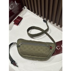 구찌 그린 가죽 여성 숄더백 001-247012