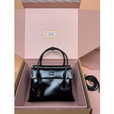 솔리테어 광택 가죽 핸드백 숄더백 스몰 001-247447