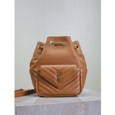 생로랑 V 퀼팅 미니 버킷백 001-247467