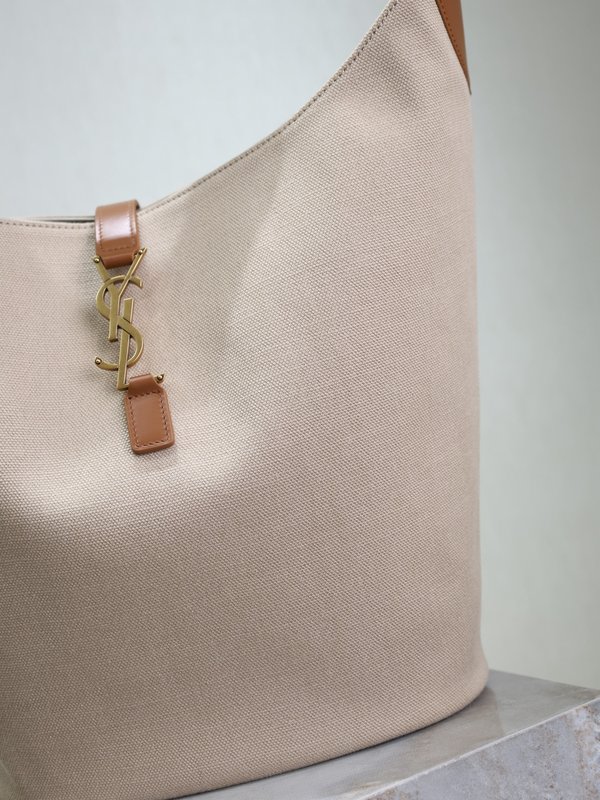 YSL 스타일 대형 버킷 숄더백 001-247507