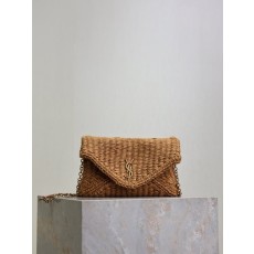 칼립소 라피아 체인 클러치백 001-247632