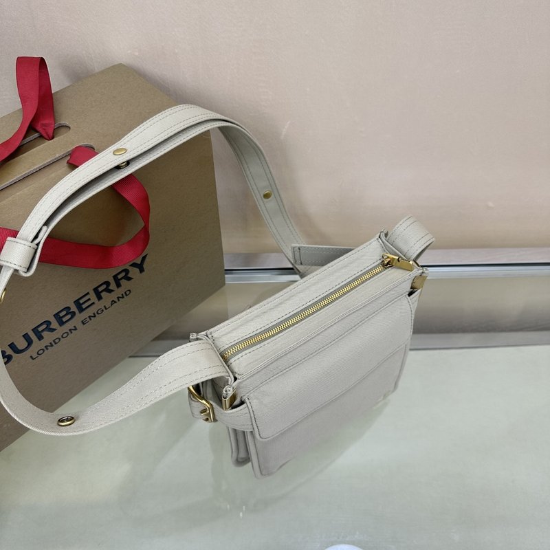 코튼 혼방 자카드 체크 핸드백 001-247755