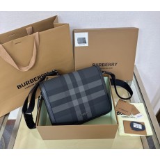 클래식 체크 남성 숄더백 001-247783