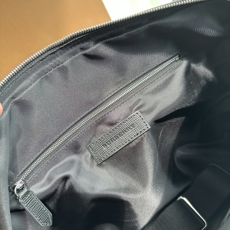 버버리 남성용 스모크 체크 브리프케이스 001-247829