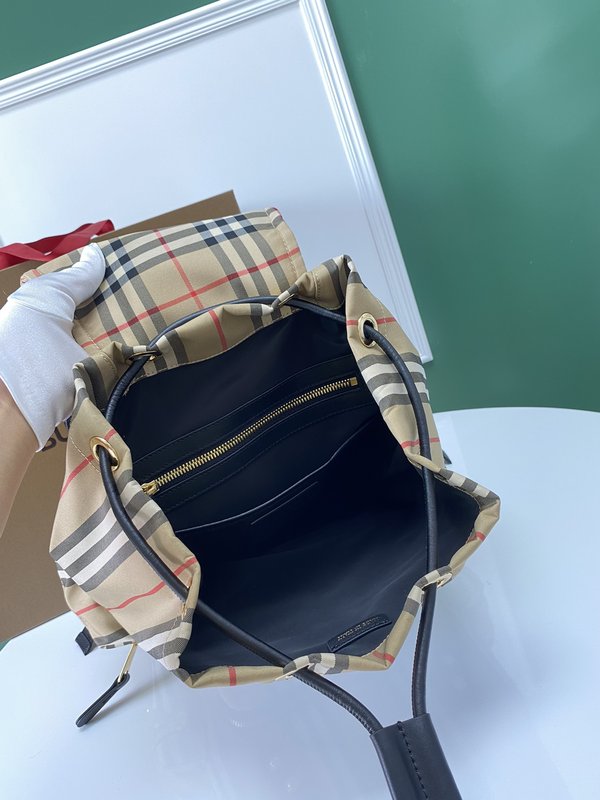 버버리 빈티지 체크 코튼 백팩 001-247831