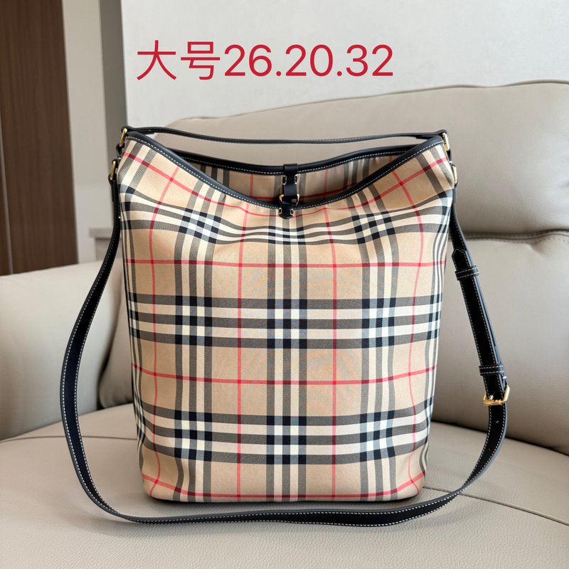 클래식 체크 숄더 크로스백 001-247906
