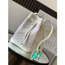 쁘띠 플로 모듈러 디자인 화이트 버킷백 001-248069