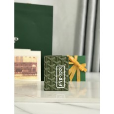 고야드 카키 그린 카드 지갑 001-248163