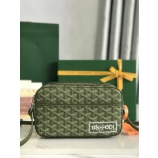 카키 그린 실버 카메라백 001-248171