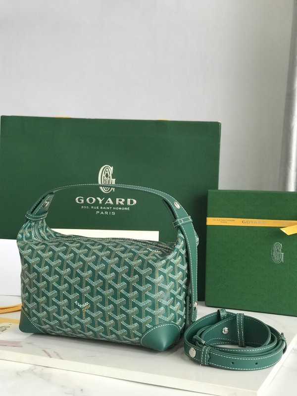 보잉 그린 더블 컴파트먼트 화장 파우치 001-248235