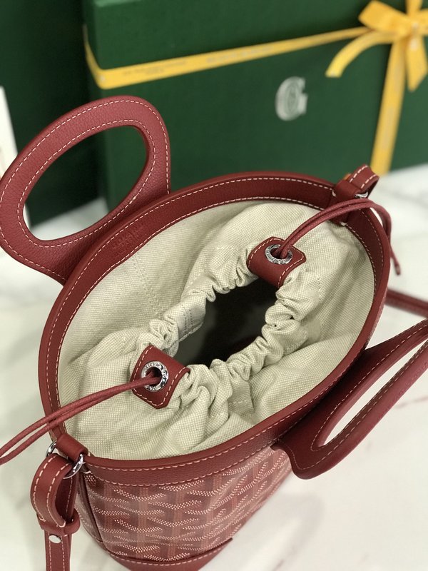 고야드 레드 캔버스 토트백 숄더백 001-248243