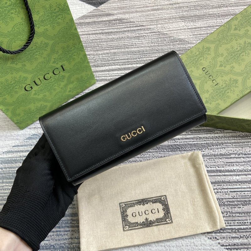 구찌 블랙 롱 클러치백 001-248462