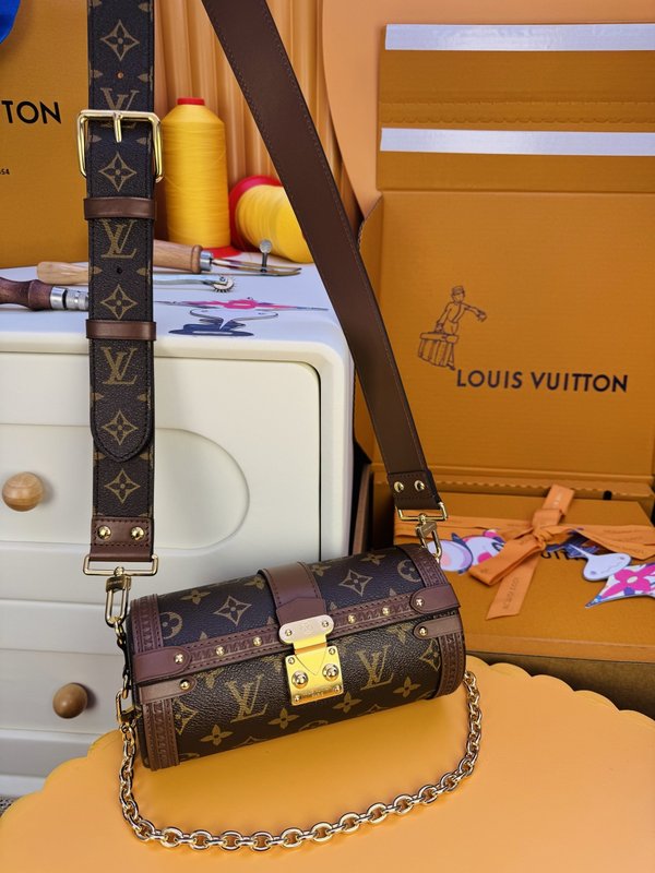 루이비통 파피용 트렁크 핸드백 001-248772