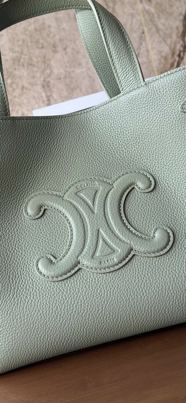셀린 그레인드 카프스킨 토트백 스몰 001-249570
