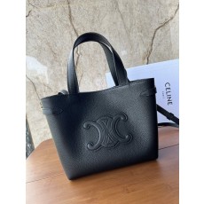 셀린 그레인 카프스킨 토트백 스몰 001-249572