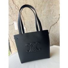 셀린느 아나이스 스몰 그레인드 가죽 토트백 001-249574