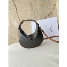 고급스러운 하프문 숄더백 001-249576