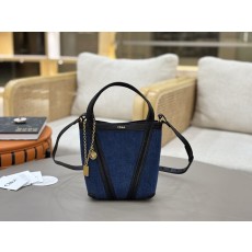 클로에 스핀 데님 토트백 001-249670