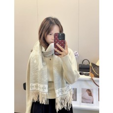 크롬하츠 양면 직조 대형 스카프 숄 001-250594