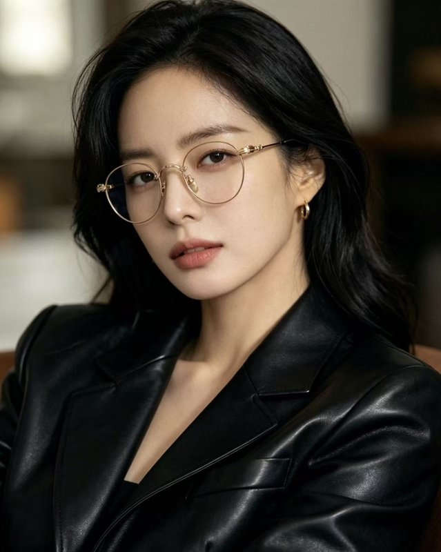 크롬하츠 빈티지 라운드 메탈 안경테 001-250611