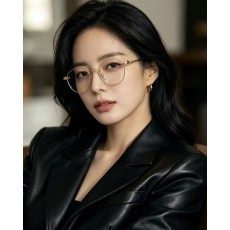 크롬하츠 빈티지 라운드 메탈 안경테 001-250611