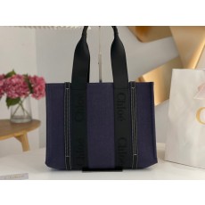 클로에 우디 리넨 토트백 001-251144