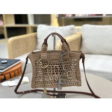 클로에 라피아 토트백 001-251236