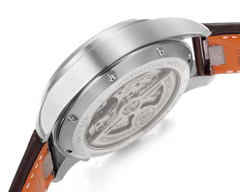 IWC 파일럿 그린 다이얼 로즈골드 시계 001-251267
