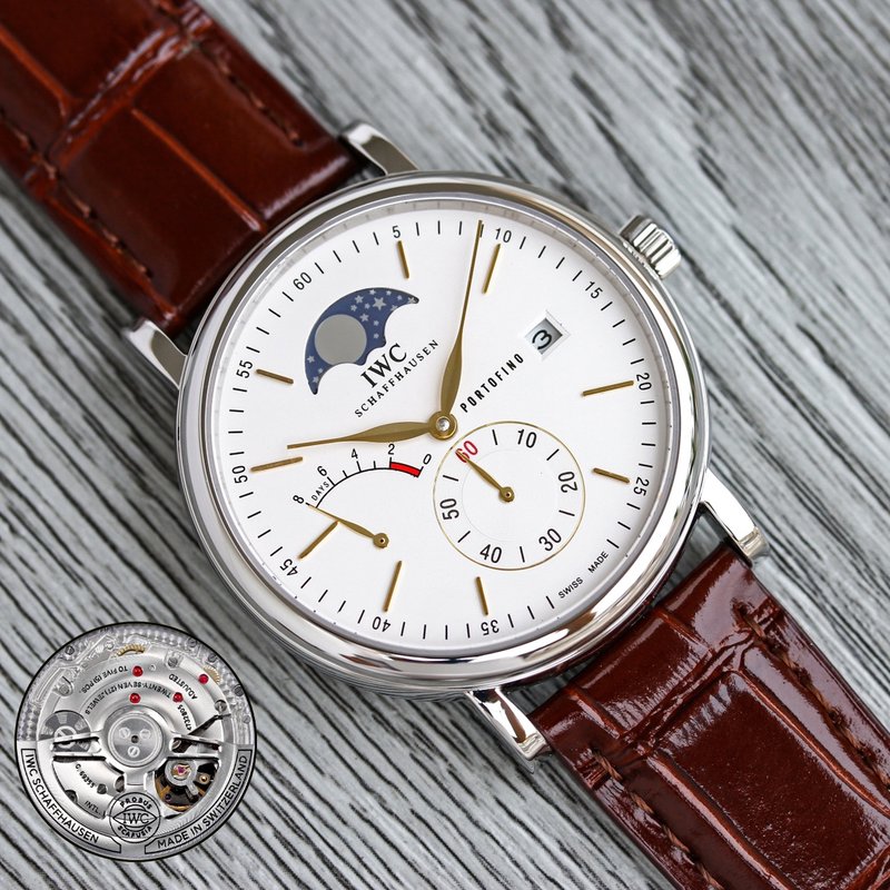 IWC 포르투기제 롱 파워 리저브 문페이즈 백케이스 시 001-251291