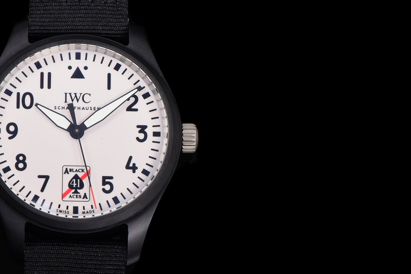 IWC 에이스 오브 스페이드 특별 에디션 시계 001-251296