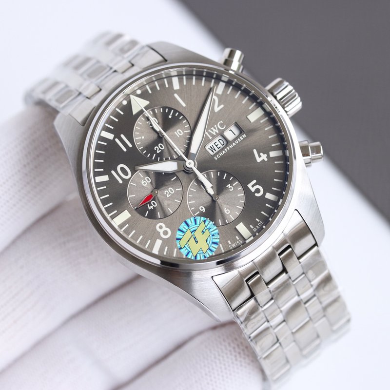 IWC 파일럿 크로노그래프 오매틱 남성 시계 001-251303