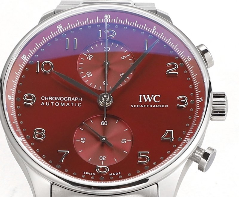 IWC 포르투기제 스틸 크로노그래프 001-251306