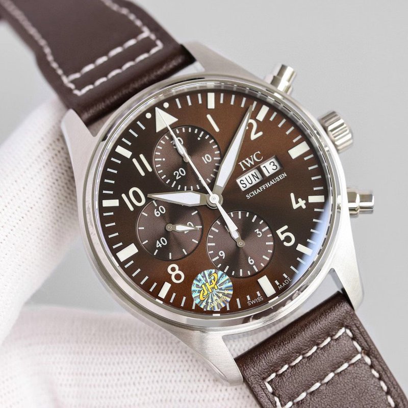 IWC 파일럿 크로노그래프 토매틱 남성용 시계 001-251328
