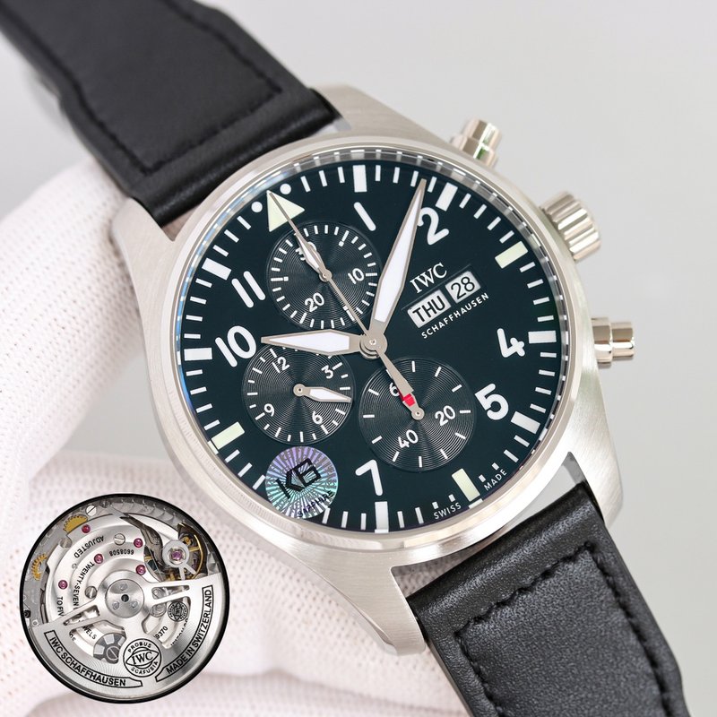 IWC 파일럿 시리즈 오토매틱 남성용 시계 001-251361