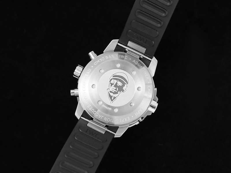 IWC 아쿠아타이머 크로노그래프 블루 다이얼 001-251391