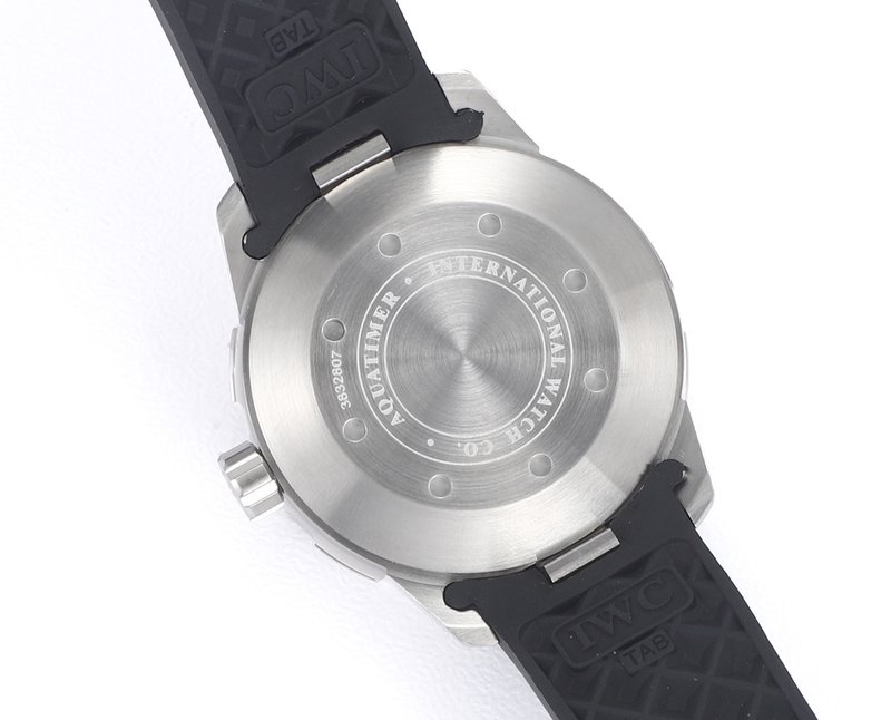 IWC 오션 시리즈 스틸 블랙 야광 다이빙 시계 001-251392