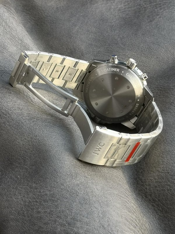 IWC 아쿠아타이머 테인리스 오토매 시계 001-251437