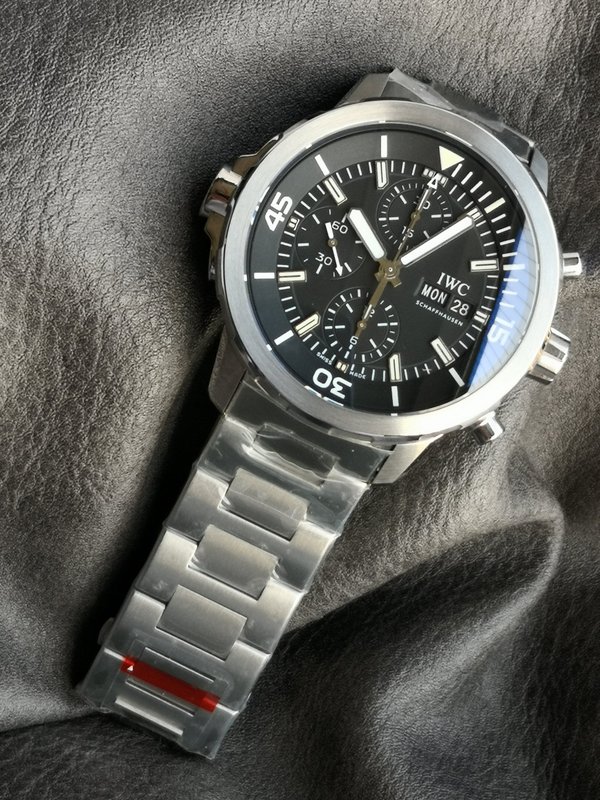 IWC 아쿠아타이머 테인리스 오토매 시계 001-251437