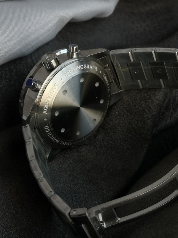IWC 아쿠아타이머 테인리스 오토매 시계 001-251437