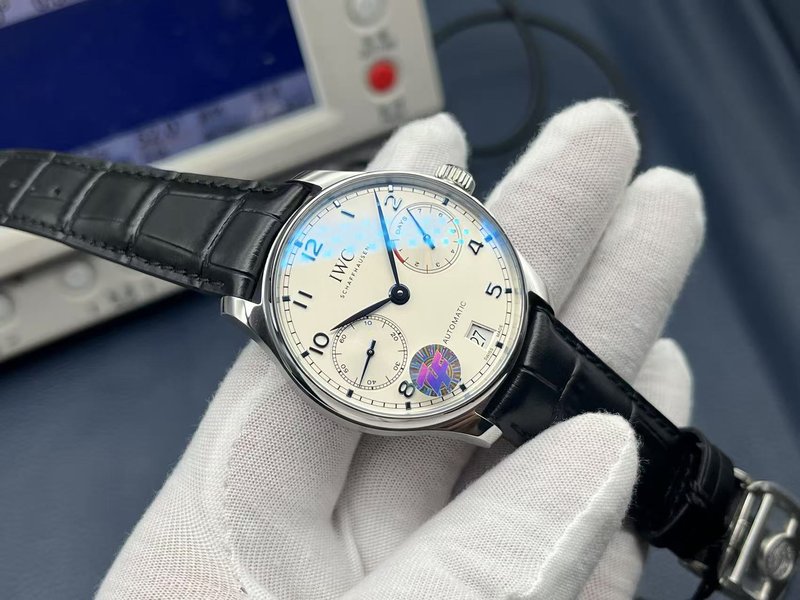IWC 포르투기세 7 일 파워리저브 오토매틱 남성 시계 001-251441