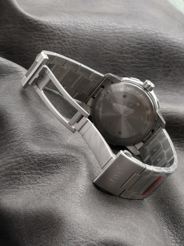 IWC 아쿠아타이머 시리즈 스테인리스 오토매틱 남성 시 001-251442