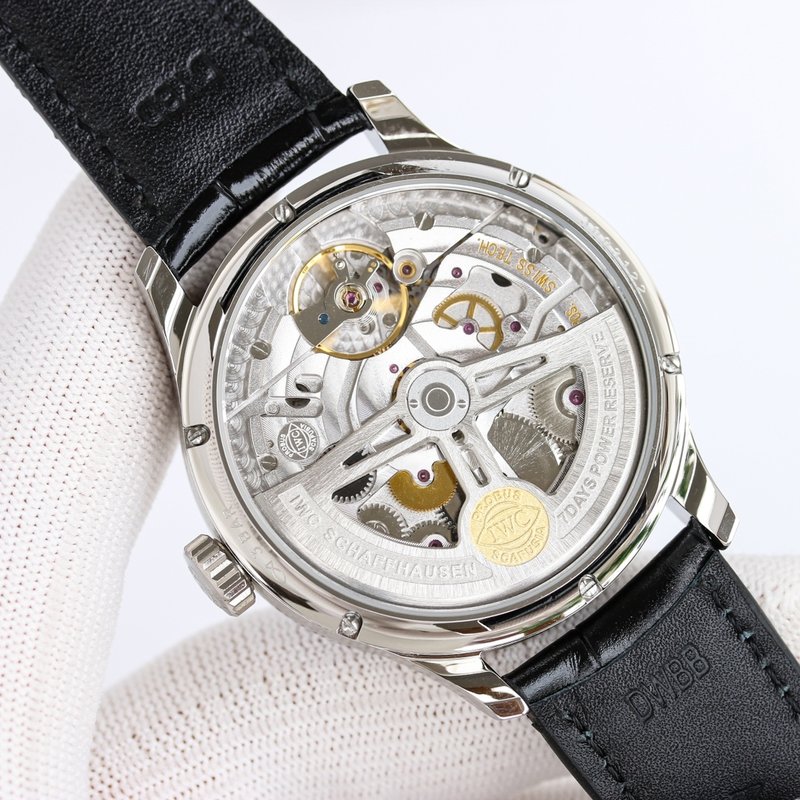 IWC 포르투기제 연력 캘린더 오토매틱 남성용 시계 001-251446