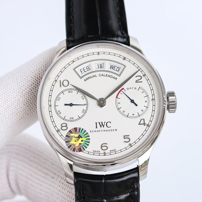 IWC 포르투기즈 연력 남성 기계식 시계 001-251448